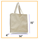 Custom Tote Bags with Logo, Personalized Canvas Totes with Name, Large Size, Your Photo Printing, Promotional Tote, Bag Bulk