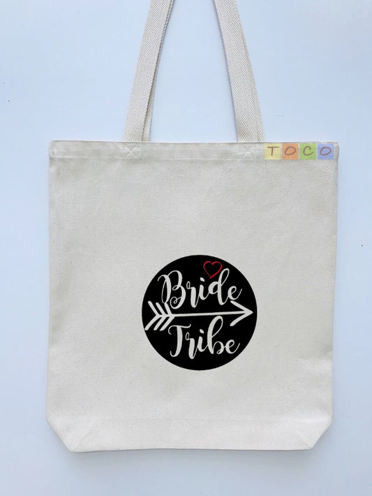 Bride Tribe Canvas Tote Bags BB18