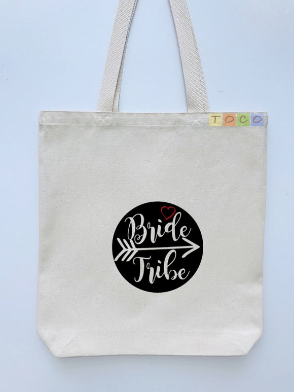 Bride Tribe Canvas Tote Bags BB18
