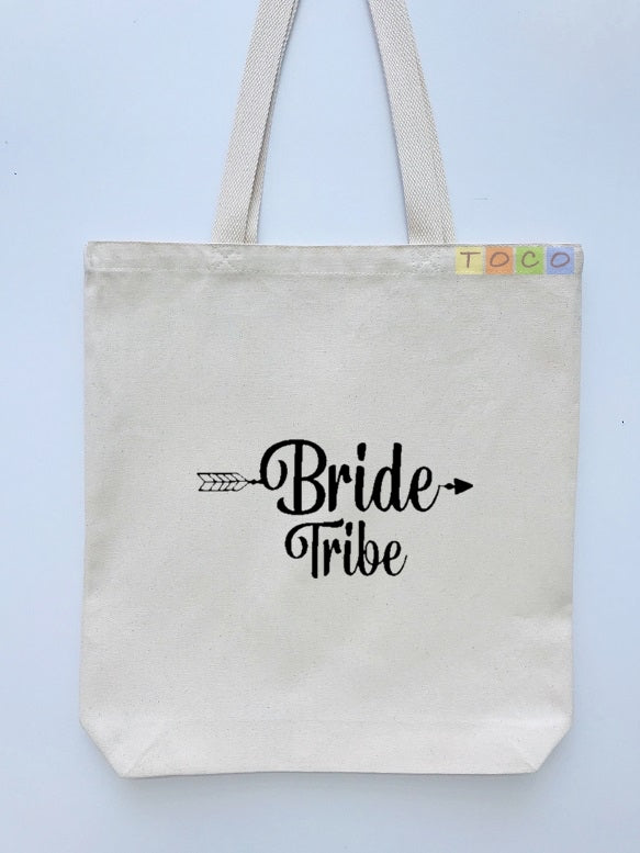 Bride Tribe Canvas Tote Bags BB05