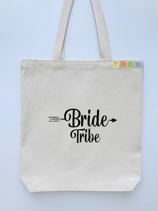 Bride Tribe Canvas Tote Bags BB05