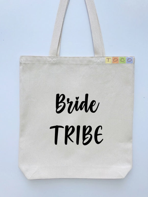 Bride Tribe Canvas Tote Bags BB07