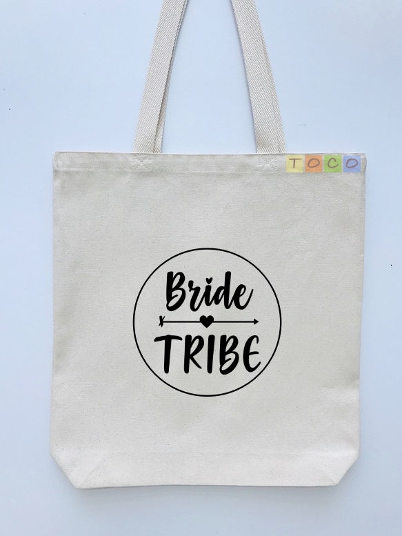 Bride Tribe Canvas Tote Bags BB08