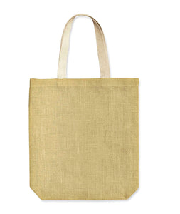 Wholesale Burlap Jute Shopper Tote Bags, Everyday Totes, BSB01