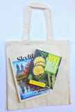 12 Eco-Pack Assorted Mix Color Wholesale Cotton Tote Bags in Bulk