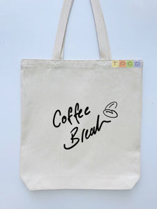 Coffee Break Canvas Tote Bags