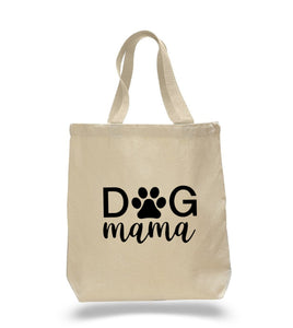 Best Dog Mama Canvas Tote Bags for Dog Lovers