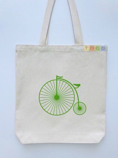 Bicycle Canvas Tote Bags, BB01