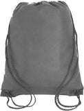 Wholesale Budget Friendly Non-Woven Drawstring Bags,Backpacks grey gray