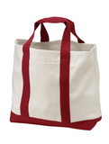 Wholesale Heavy Canvas Boat and Totes, Twill Open-Top Beach Bags