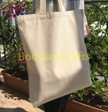 Wholesale Plain Heavy Duty Canvas Tote Bags with Bottom Gusset, Everyday Totes Bulk