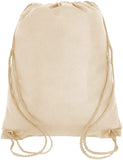 Natural Khaki Wholesale Budget Friendly Non-Woven Drawstring Bags,Backpacks