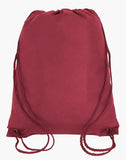 maroon Wholesale Budget Friendly Non-Woven Drawstring Bags,Backpacks