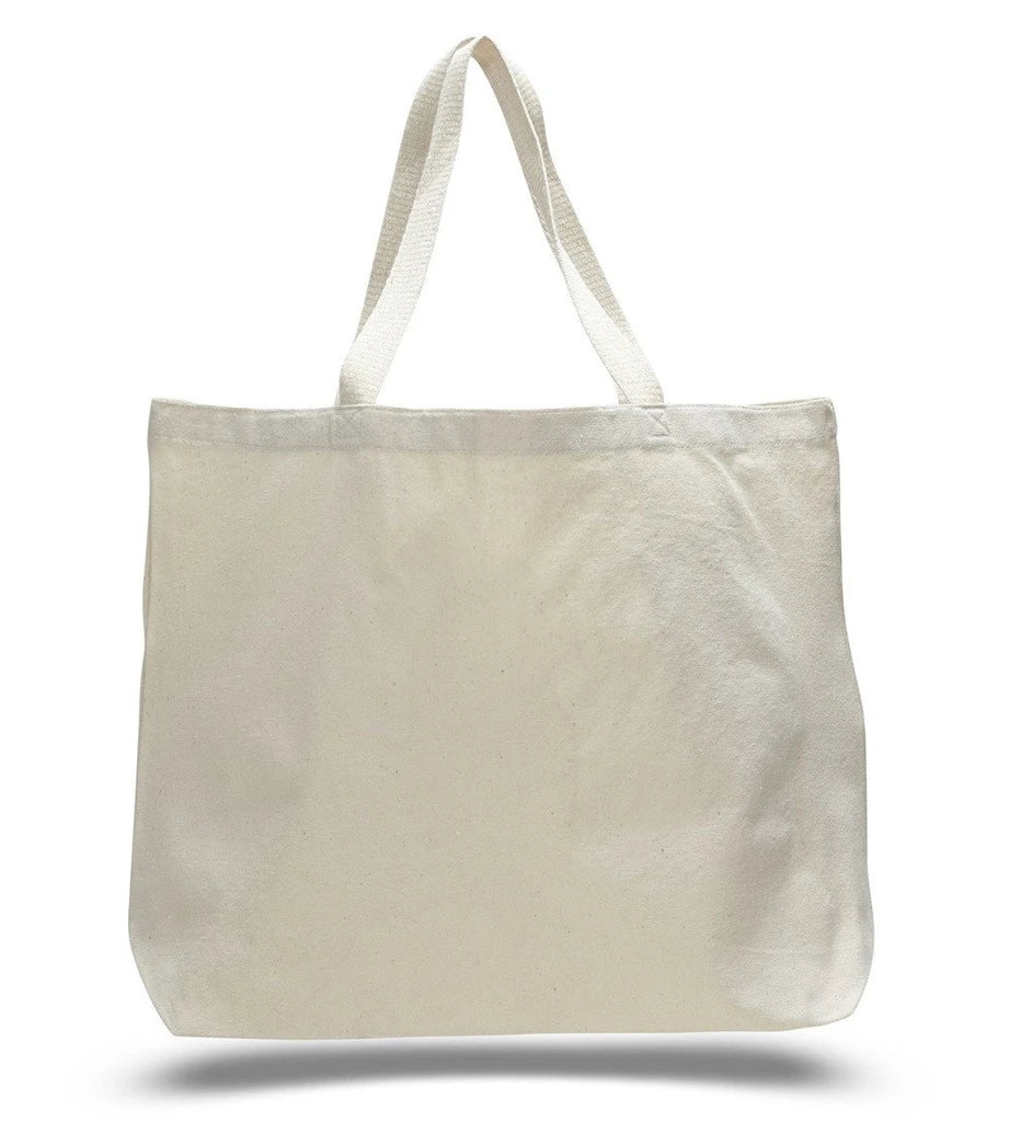 Wholesale Large Size Shopper Canvas Cotton Tote Bags