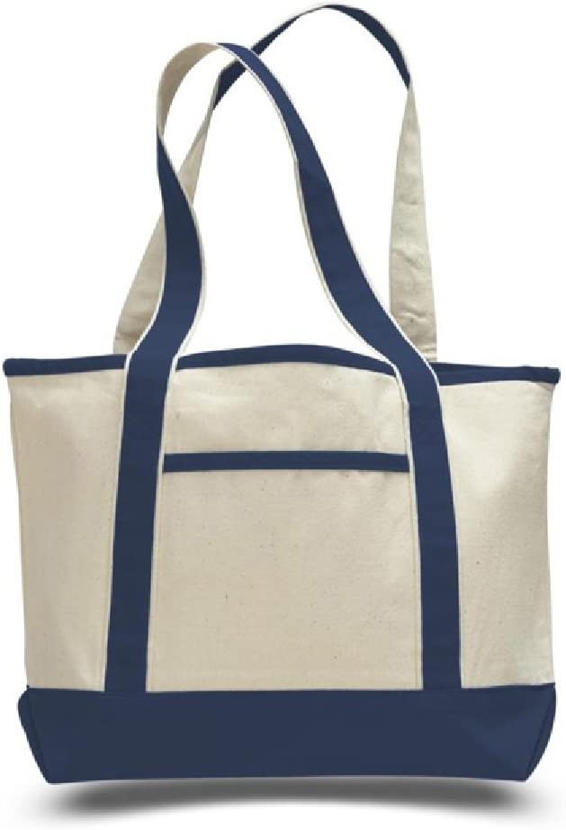 Personalized Name Aqua Floral Cotton Canvas Tote Bag – The Cotton & Canvas  Co.