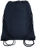 Navy blue Budget Drawstring Bag Small Size  Cinch Packs
