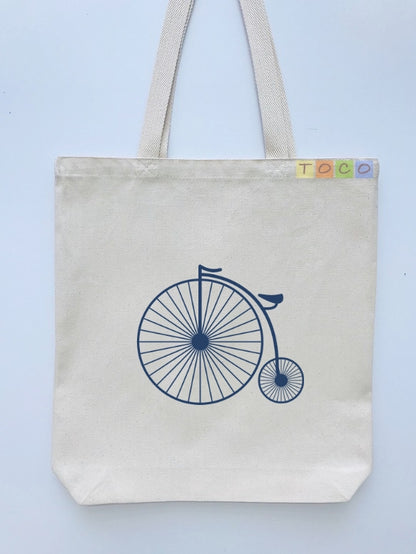 Bicycle Canvas Tote Bags, BB01