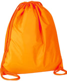 wholesale Economy Polyester Sports Drawstring Backpack, Medium Size