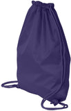 wholesale Polyester Sports Drawstring Backpack, Medium Size bulk
