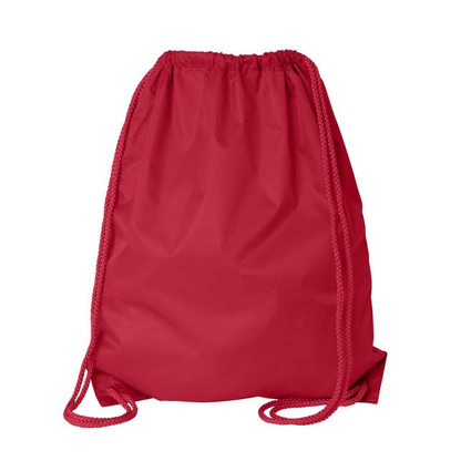 Economy Polyester Sports Drawstring Backpack, Large Size