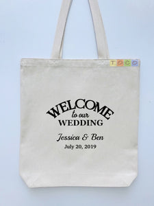 Wedding Welcome Tote Bags, Hotel Destination Guests WB10