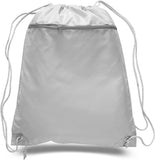 Wholesale Drawstring Backpacks with Front Zipper Pocket