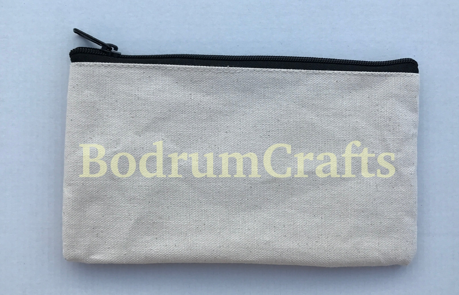 Wholesale Canvas Fabric Zipper Pouch Bags, Cosmetic Makeup Bags Bulk –  BodrumCrafts