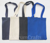 Wholesale Heavy Canvas Tote Bags Small Size, Black, Red, Royal, Navy Blue Color, Cheap Bulk Totes