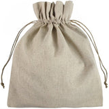 Wholesale Natural Linen Fabric Sacks Bags With Drawstrings, Bulk Muslin Gift Small Mini Bags