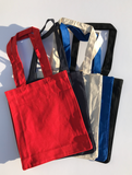 Wholesale Small Size Canvas Cotton Book Tote Bags in Bulk, Mini Cloth Totes