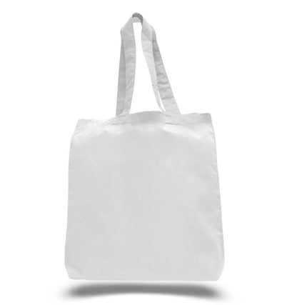 Wholesale Lightweight White Cotton Tote Bags in bulk